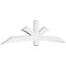 Ekena Millwork Davenport Architectural Grade PVC Gable Bracket, 108"W x 27"H x 4"D x 6"F, 6/12 Pitch GBP108X27X0406DAV00 - alternate 1